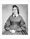 Mature woman tintype portrait, ca. 1865 by Anonymous