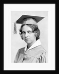Young woman high school graduation portrait, ca. 1931 by Anonymous