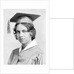 Young woman high school graduation portrait, ca. 1931 by Anonymous