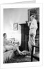 Senior man and woman in the living room, ca. 1935 by Anonymous