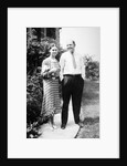 Young married couple together 1939 by Anonymous