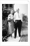 Young married couple together 1939 by Anonymous
