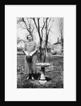 Mature woman outdoor portrait, ca. 1928 by Anonymous