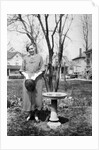 Mature woman outdoor portrait, ca. 1928 by Anonymous