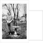 Mature woman outdoor portrait, ca. 1928 by Anonymous