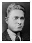 Portrait of grad student at Harvard, ca. 1938 by Anonymous