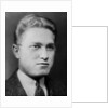 Portrait of grad student at Harvard, ca. 1938 by Anonymous