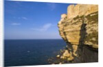 High Town and sea, Boniface, Corsica, France by Anonymous