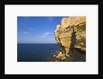 High Town and sea, Boniface, Corsica, France by Anonymous