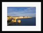 Coast near town, Boniface, Corsica, France by Anonymous
