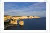 Coast near town, Boniface, Corsica, France by Anonymous