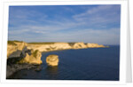 Coast near town, Boniface, Corsica, France by Anonymous
