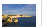 Coast near town, Boniface, Corsica, France by Anonymous