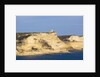 Lighthouse on coast near town, Boniface, Corsica, France by Anonymous
