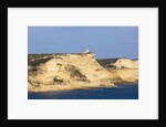 Lighthouse on coast near town, Boniface, Corsica, France by Anonymous