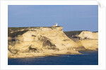 Lighthouse on coast near town, Boniface, Corsica, France by Anonymous