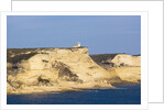 Lighthouse on coast near town, Boniface, Corsica, France by Anonymous