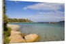 Beach near Porto Novo gulf, Corsica, France by Anonymous