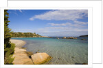 Beach near Porto Novo gulf, Corsica, France by Anonymous