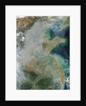 Smoke and fires in eastern China by Anonymous