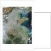 Smoke and fires in eastern China by Anonymous