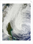 Hurricane Sandy (18L) off the eastern United States by Anonymous