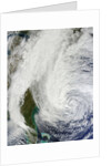 Hurricane Sandy (18L) off the eastern United States by Anonymous