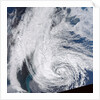 Hurricane Sandy off the US East Coast by Anonymous