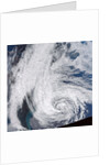 Hurricane Sandy off the US East Coast by Anonymous