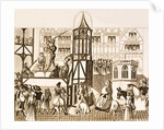 The execution of Aymerigot Marcel at Paris by Anonymous