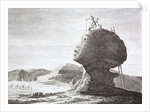 Fanciful engraving of the head of the Great Sphyx of Gizeh by Anonymous