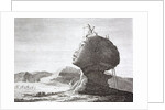 Fanciful engraving of the head of the Great Sphyx of Gizeh by Anonymous