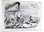 Railway Mania cartoon 0f 1845 by Anonymous
