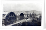 Construction of a pre-war Autobahn viaduct in the late 1930's by Anonymous