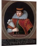 Portrait of Pocahontas by Anonymous