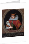 Portrait of Pocahontas by Anonymous