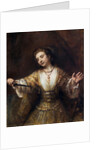 Lucretia by Rembrandt van Rijn