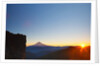 sunrise over Mt. Hood, Mt. Hood National Forest, Oregon, Oregon Cascades, by Anonymous