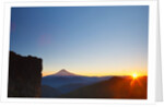 sunrise over Mt. Hood, Mt. Hood National Forest, Oregon, Oregon Cascades, by Anonymous