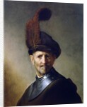 An Old Man in Military Costume by Rembrandt van Rijn