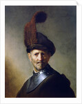 An Old Man in Military Costume by Rembrandt van Rijn