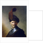 An Old Man in Military Costume by Rembrandt van Rijn