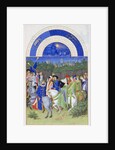 Très Riches Heures du duc de Berry: Month of May by Frères Limbourg