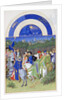 Très Riches Heures du duc de Berry: Month of May by Frères Limbourg