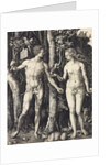 The Fall of Man (Adam and Eve) by Albrecht Dürer