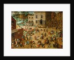 Children's Games by Pieter Brueghel the Elder