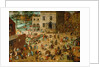 Children's Games by Pieter Brueghel the Elder