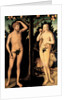 Adam and Eve in the Garden of Eden by Lucas Cranach the Younger