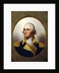 George Washington (Porthole portrait) by Rembrandt Peale