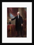 George Washington (The Lansdowne Portrait) by Gilbert Stuart